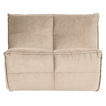 1-sits Modul Cluster 105 cm - Beige - Möbler - Soffa - Modulsoffor - Mittmodul
