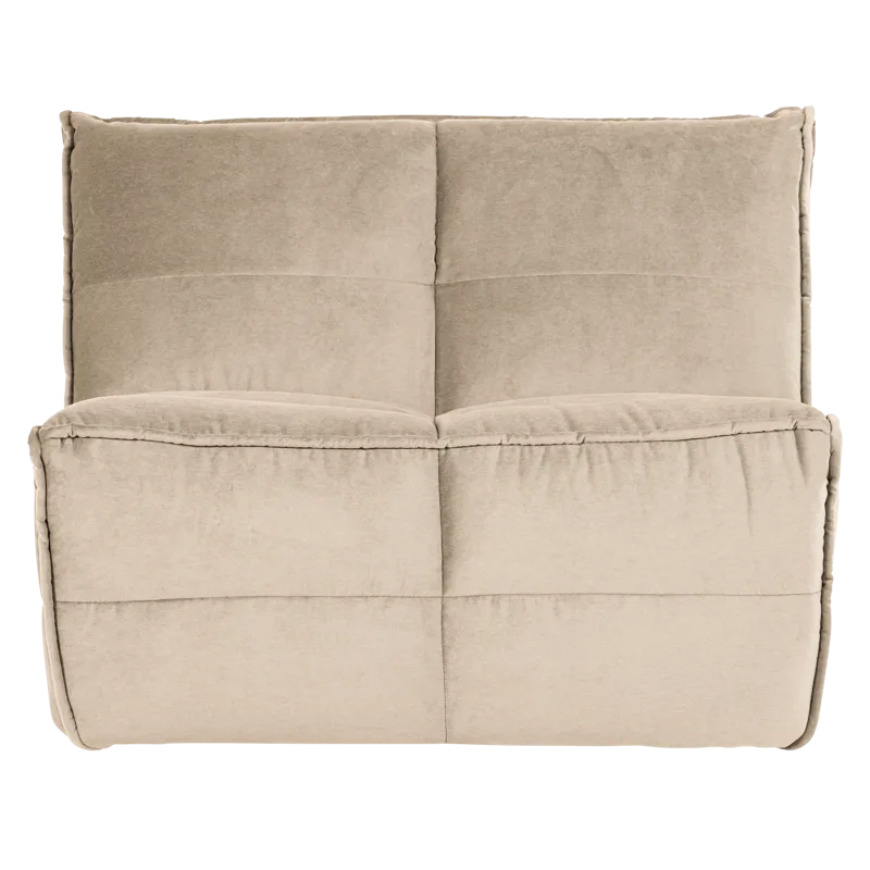 1-sits Modul Cluster 105 cm - Beige - Möbler - Soffa - Modulsoffor - Mittmodul