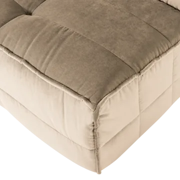 1-sits Modul Cluster 105 cm - Beige - Möbler - Soffa - Modulsoffor - Mittmodul
