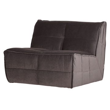 1-sits Modul Cluster 105 cm - Chokladbrun - Möbler - Soffa - Modulsoffor - Mittmodul