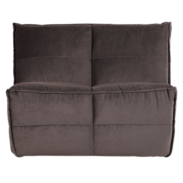 1-sits Modul Cluster 105 cm - Chokladbrun - Möbler - Soffa - Modulsoffor - Mittmodul