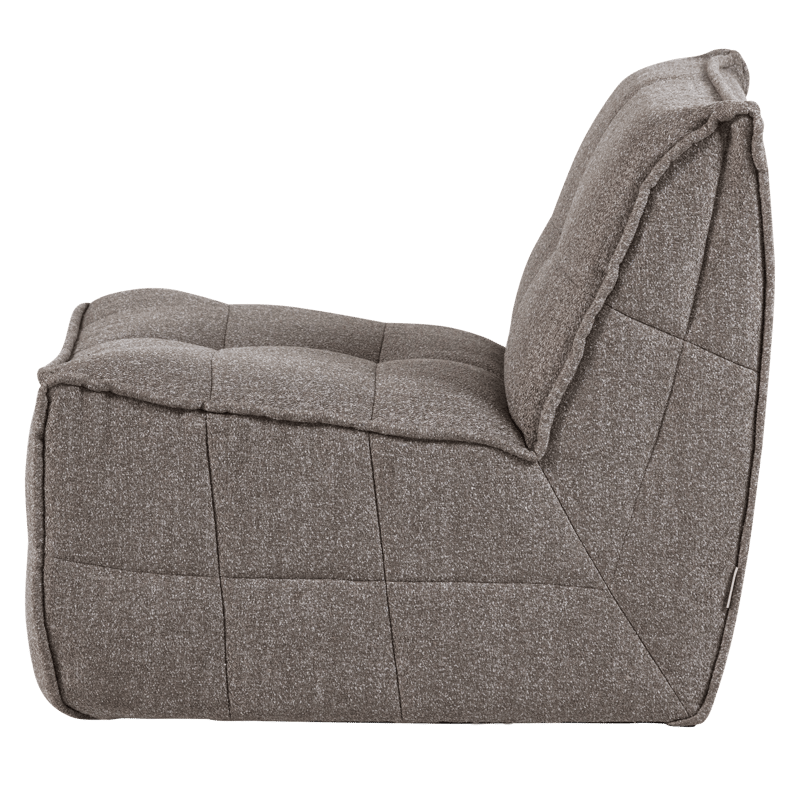 1-sits Modul Cluster 105 cm - Mellanbrun - Möbler - Soffa - Modulsoffor - Mittmodul