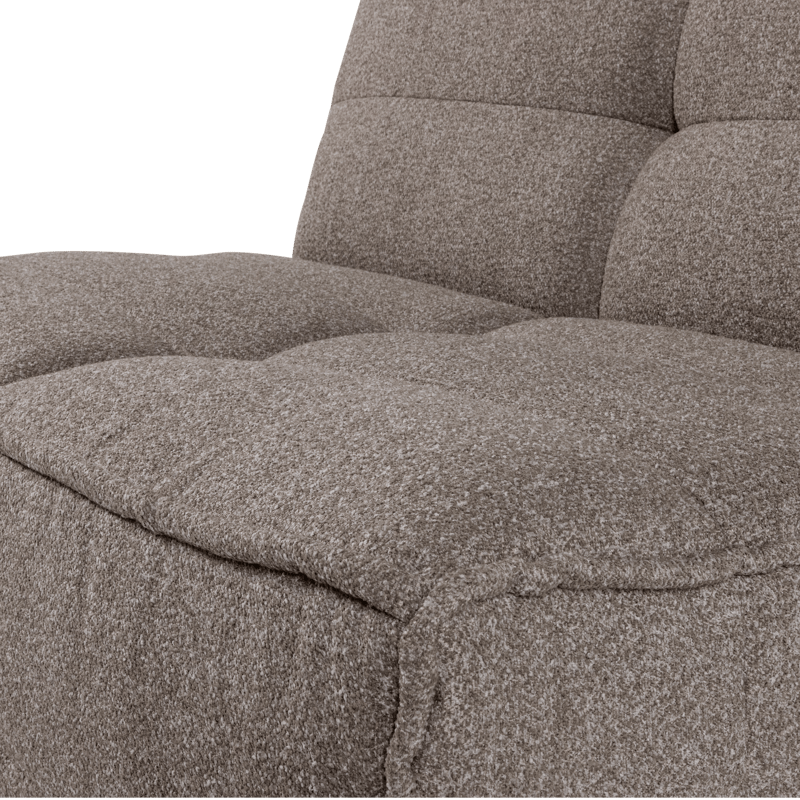 1-sits Modul Cluster 105 cm - Mellanbrun - Möbler - Soffa - Modulsoffor - Mittmodul