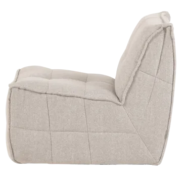 1-sits Modul Cluster 105 cm - Sand - Möbler - Soffa - Modulsoffor - Mittmodul
