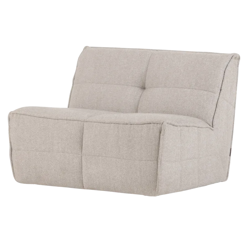 1-sits Modul Cluster 105 cm, Sand