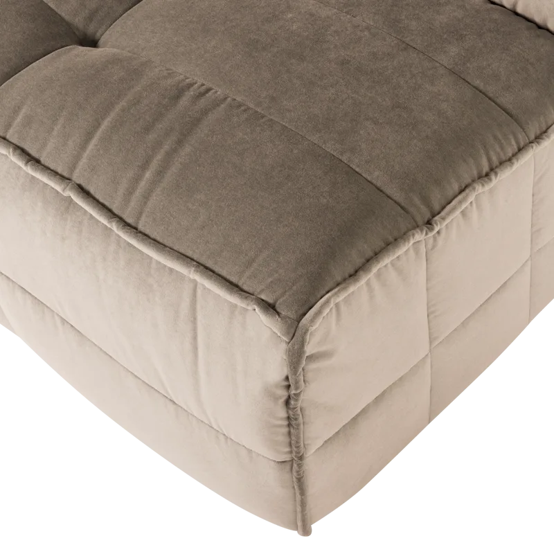 1-sits Modul Cluster 105 cm - Taupe - Möbler - Soffa - Modulsoffor - Mittmodul