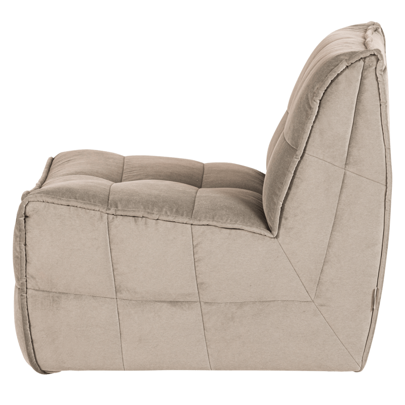 1-sits Modul Cluster 105 cm - Taupe - Möbler - Soffa - Modulsoffor - Mittmodul