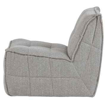 1-sits Modul Cluster 105 cm - Varmgrå - Möbler - Soffa - Modulsoffor - Mittmodul