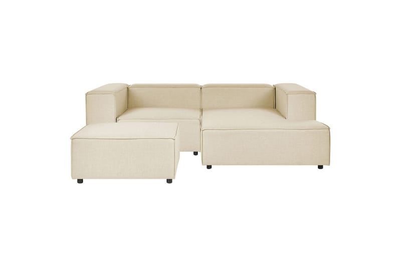 2-sits Hörnsoffa med fotpall Aprica - Möbler - Soffa - Modulsoffor - Hörnmodul