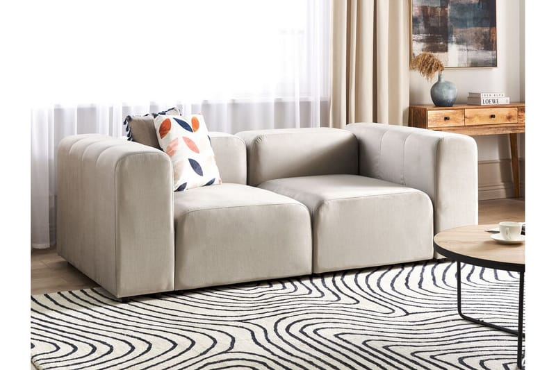 Brenden Modulsoffa 2-sits - Beige - Möbler - Soffa - Modulsoffor - Komplett modulsoffa