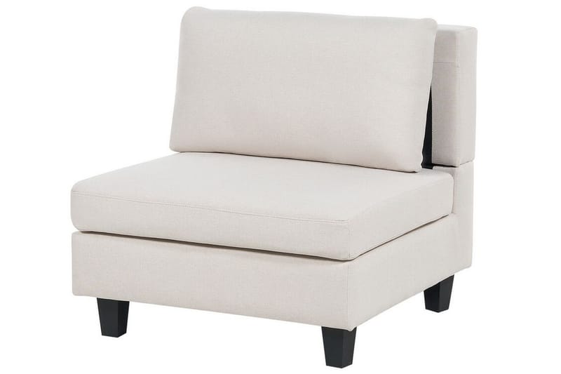 Buck 3-sits Komplett Modulsoffa i Tyg - Beige|Svart - Möbler - Soffa - Modulsoffor - Komplett modulsoffa