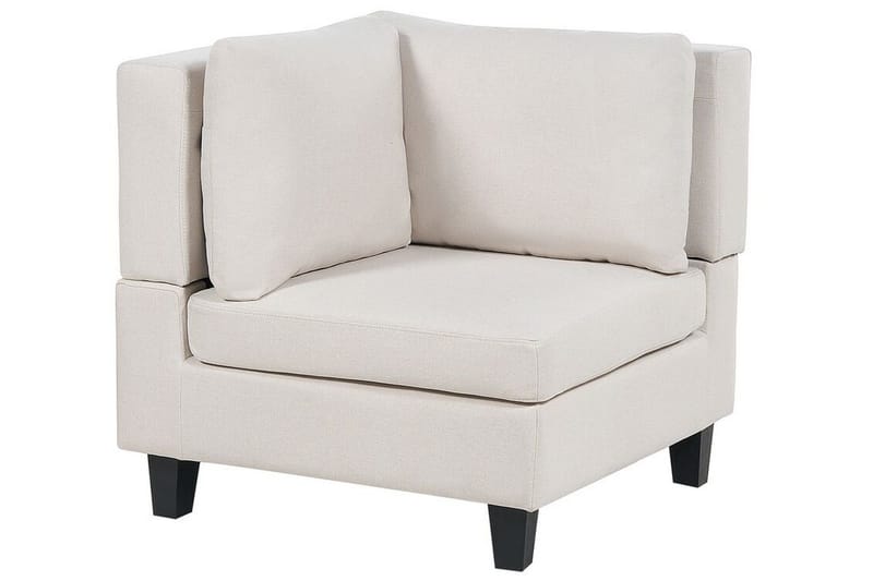 Buck 3-sits Komplett Modulsoffa i Tyg - Beige|Svart - Möbler - Soffa - Modulsoffor - Komplett modulsoffa