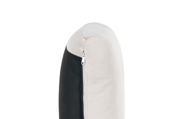Buck 4-sits L-formad Modulsoffa med Divan och Hörnsoffa i Tyg - Beige|Svart - Möbler - Soffa - Modulsoffor - Komplett modulsoffa