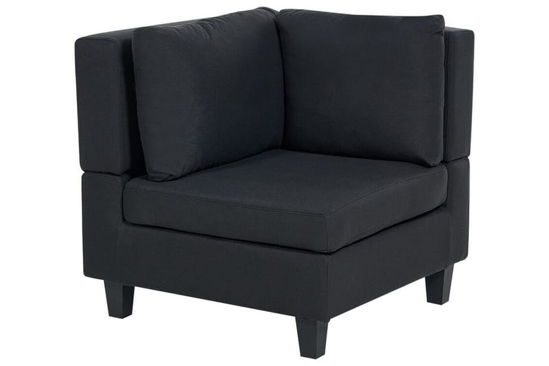 Buck 5-sits L-formad Modulsoffa i Tyg - Svart - Möbler - Soffa - Modulsoffor - Komplett modulsoffa