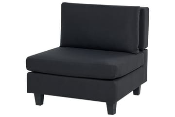 Buck 5-sits L-formad Modulsoffa i Tyg - Svart - Möbler - Soffa - Modulsoffor - Komplett modulsoffa