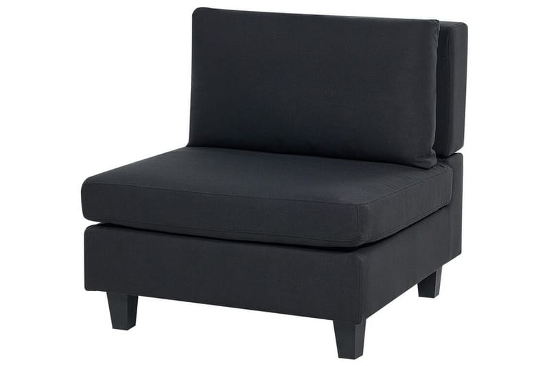 Buck 5-sits L-formad Modulsoffa i Tyg - Svart - Möbler - Soffa - Modulsoffor - Komplett modulsoffa
