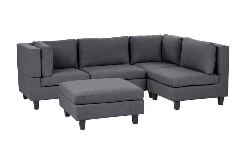 Buck Modulsoffa 4-sits - Grå - Möbler - Soffa - Modulsoffor - Komplett modulsoffa