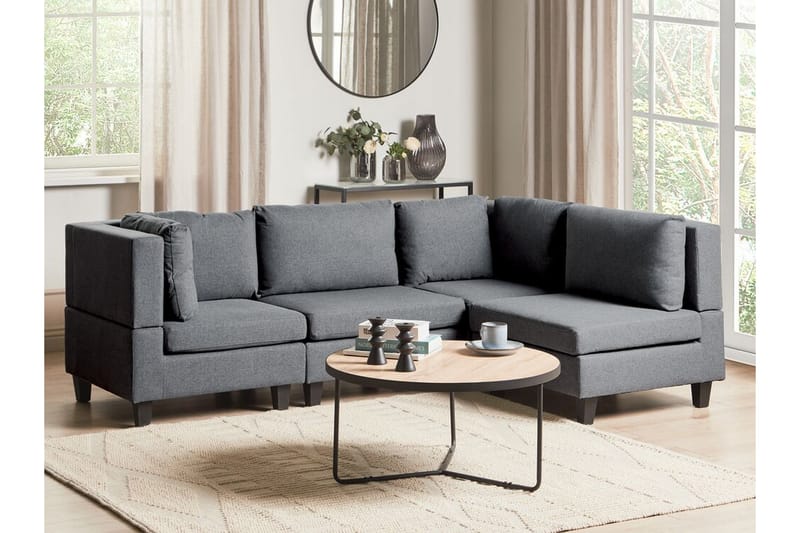 Buck Modulsoffa 4-sits - Grå - Möbler - Soffa - Modulsoffor - Komplett modulsoffa