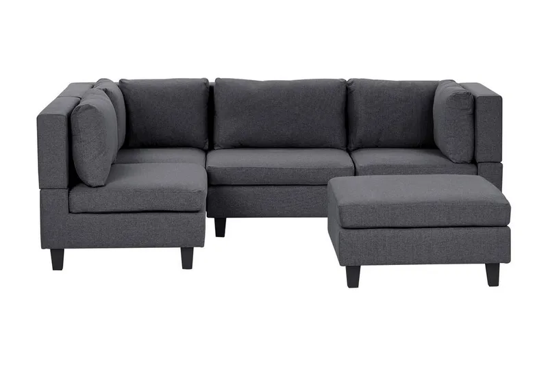 Buck Modulsoffa 4-sits - Grå - Möbler - Soffa - Modulsoffor - Komplett modulsoffa