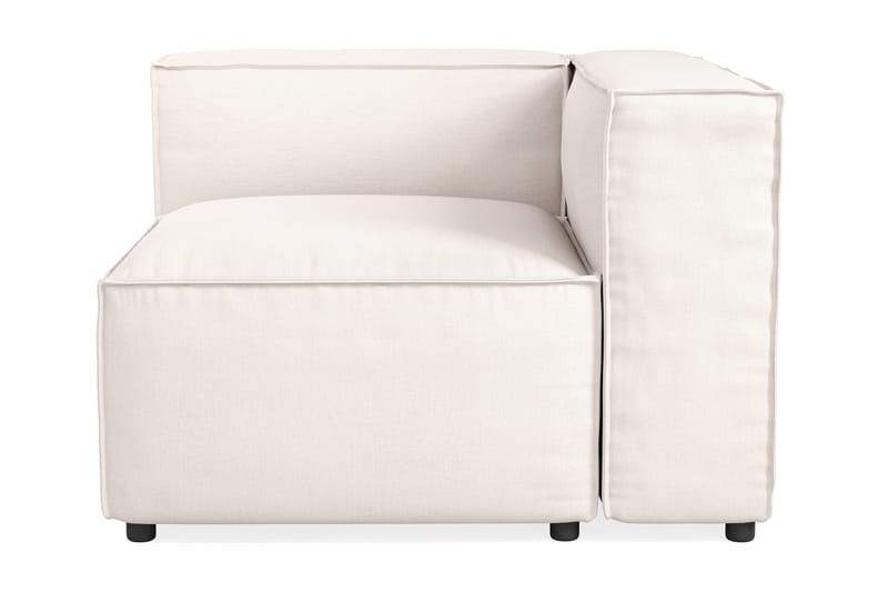 Cubo 1-sits Högermodul i Tyg 108 cm bred - Ljusbeige - Möbler - Soffa - Modulsoffor - Övriga moduler till modulsoffa
