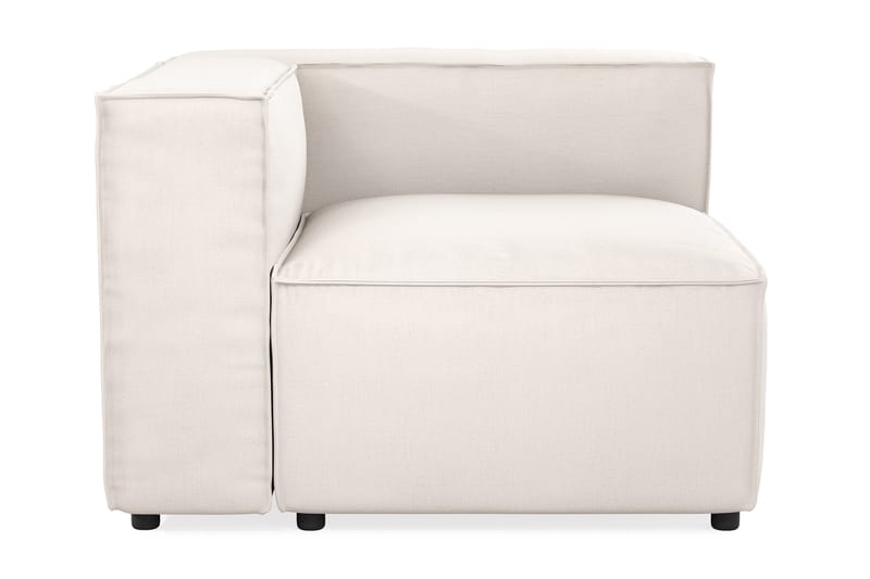 Cubo 1-sits Högermodul i Tyg 108 cm bred - Ljusbeige - Möbler - Soffa - Modulsoffor - Övriga moduler till modulsoffa