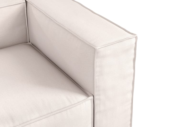 Cubo 1-sits Högermodul i Tyg 108 cm bred - Ljusbeige - Möbler - Soffa - Modulsoffor - Övriga moduler till modulsoffa