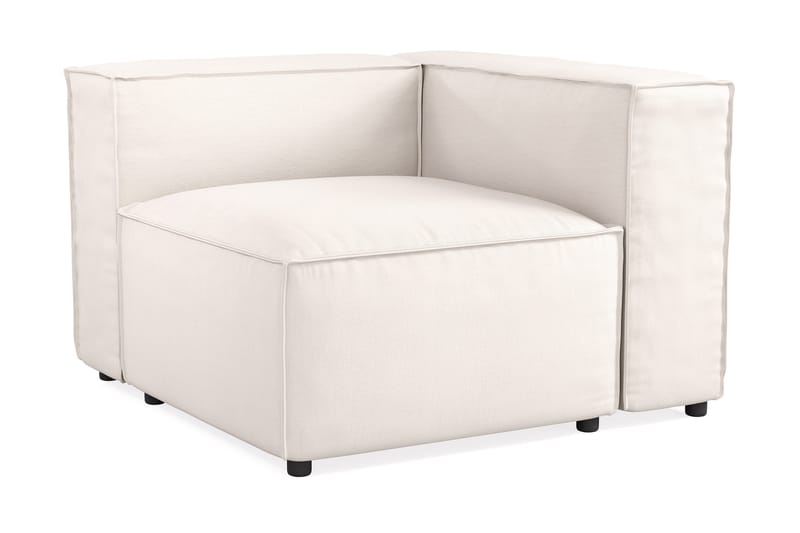 Cubo 1-sits Högermodul i Tyg 108 cm bred - Ljusbeige - Möbler - Soffa - Modulsoffor - Övriga moduler till modulsoffa