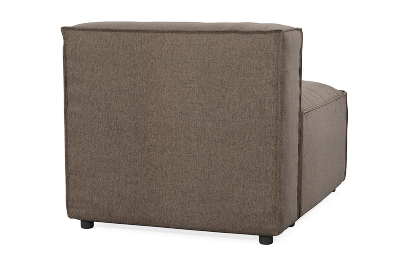 Cubo 1-sits Mittmodul i Tyg 80 cm bred - Grå - Möbler - Soffa - Modulsoffor - Mittmodul