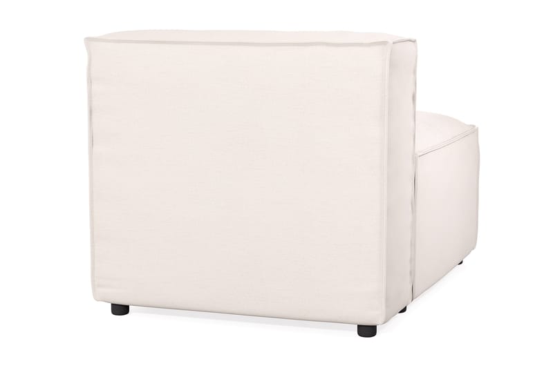 Cubo 1-sits Mittmodul i Tyg 80 cm bred - Ljusbeige - Möbler - Soffa - Modulsoffor - Mittmodul