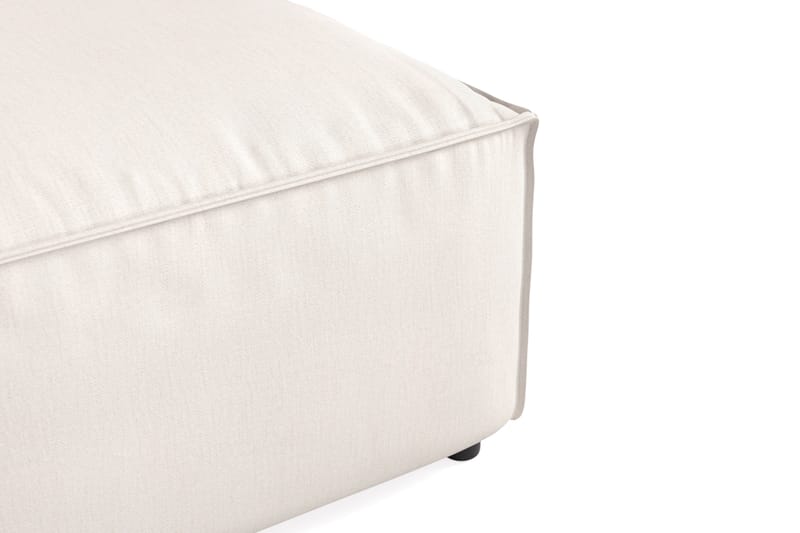 Cubo 1-sits Mittmodul i Tyg 80 cm bred - Ljusbeige - Möbler - Soffa - Modulsoffor - Mittmodul