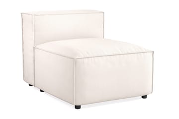 Cubo 1-sits Mittmodul i Tyg 80 cm bred - Ljusbeige - Möbler - Soffa - Modulsoffor - Mittmodul