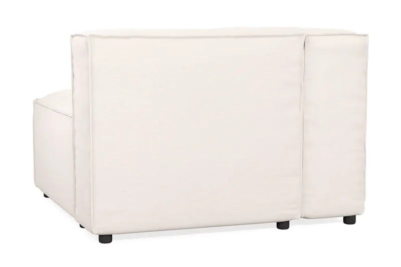 Cubo 1-sits Vänstermodul i Tyg 108 cm bred - Ljusbeige - Möbler - Soffa - Modulsoffor - Övriga moduler till modulsoffa