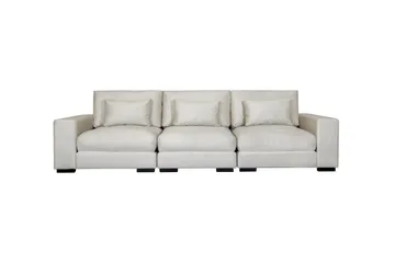 Dubai 3-sits soffa sammet Extra Djup