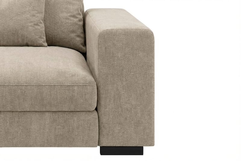 Dubai Armstöd Höger i Tyg - Beige/Grå - Möbler - Soffa - Modulsoffor - Övriga moduler till modulsoffa