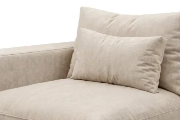Dubai Armstöd Vänster i Chenille - Beige - Möbler - Soffa - Modulsoffor - Övriga moduler till modulsoffa