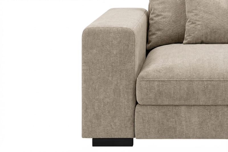 Dubai Armstöd Vänster i Tyg - Beige/Grå - Möbler - Soffa - Modulsoffor - Övriga moduler till modulsoffa