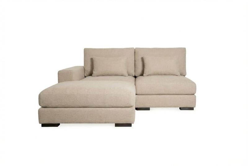 Dubai Divansoffa Vänster - Beige - Möbler - Soffa - Modulsoffor - Komplett modulsoffa