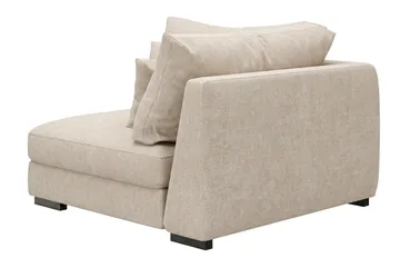 Dubai Hörnmodul i Chenille Extra Djup - Beige - Möbler - Soffa - Modulsoffor - Hörnmodul