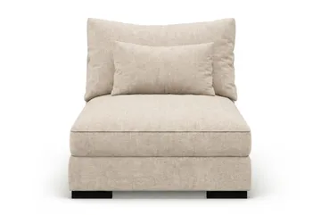 Dubai Mittmodul i Chenille Extra Djup - Beige - Möbler - Soffa - Modulsoffor - Mittmodul