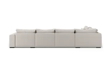 Dubai Stor U-modulsoffa med Divan Höger 432 cm Extra Djup - Beige - Möbler - Soffa - Modulsoffor - Komplett modulsoffa