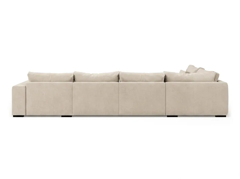 Dubai U-modulsoffa med Divan Höger - Beige - Möbler - Soffa - Modulsoffor - Komplett modulsoffa
