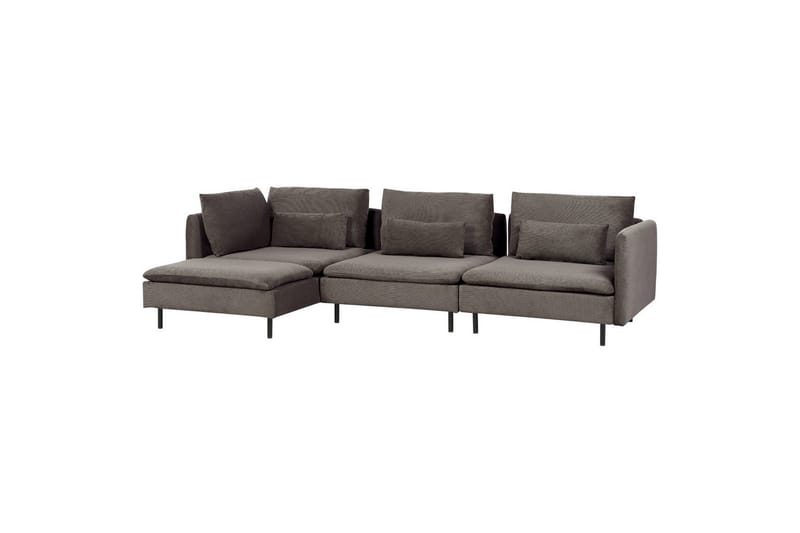 Modulsoffa Egeris Brun, Högervänd - Brun, Högervänd - Möbler - Soffa - Divansoffor & schäslongsoffa