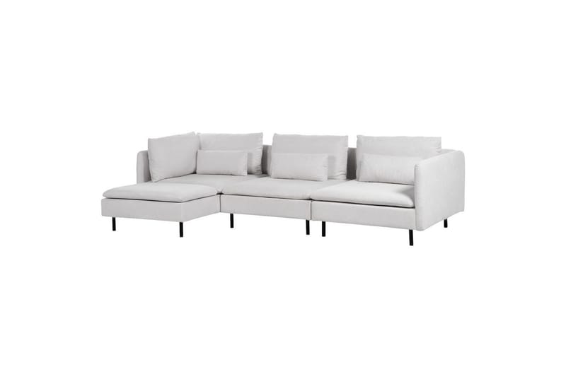Modulsoffa Egeris Grå/svart, Högervänd - Grå/svart, Högervänd - Möbler - Soffa - Divansoffor & schäslongsoffa
