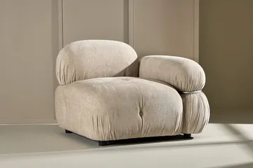 Högermodul Mika 95 cm - Beige - Möbler - Soffa - Modulsoffor - Hörnmodul
