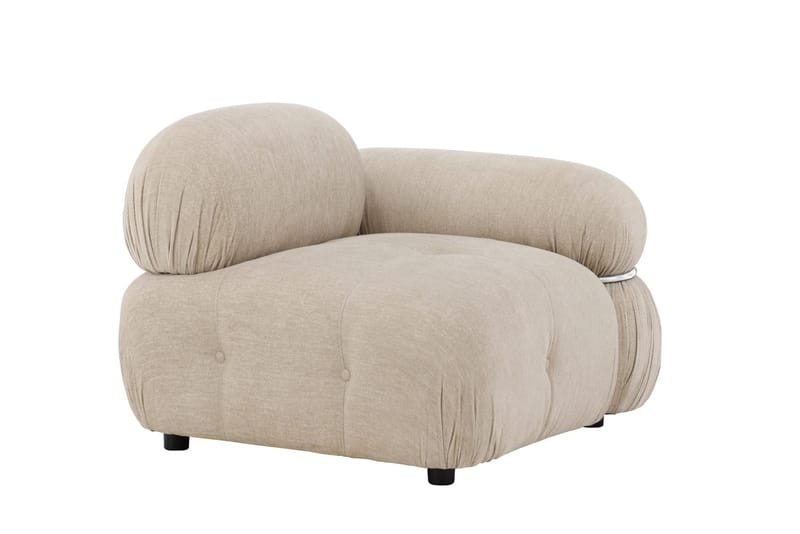 Högermodul Mika 95 cm - Beige - Möbler - Soffa - Modulsoffor - Hörnmodul