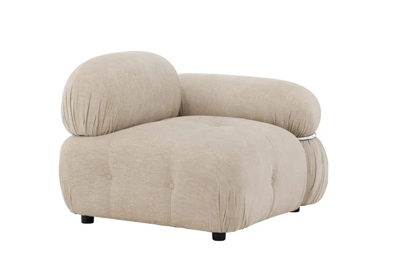 Högermodul Mika 95 cm - Beige - Möbler - Soffa - Modulsoffor - Hörnmodul