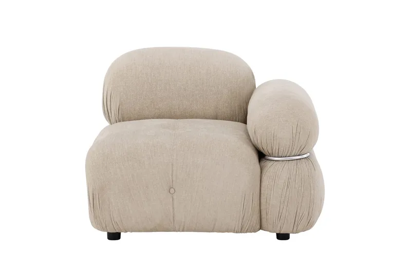 Högermodul Mika 95 cm - Beige - Möbler - Soffa - Modulsoffor - Hörnmodul