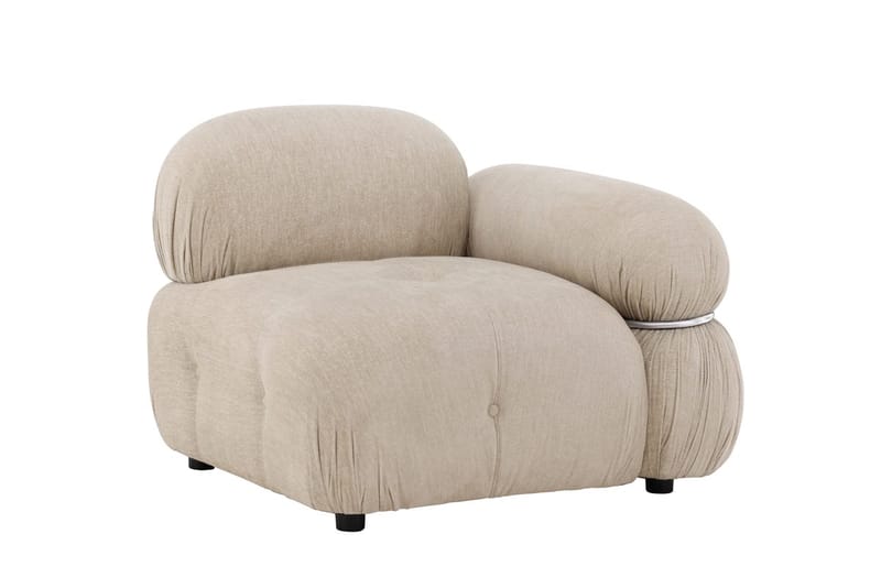 Högermodul Mika 95 cm - Beige - Möbler - Soffa - Modulsoffor - Hörnmodul