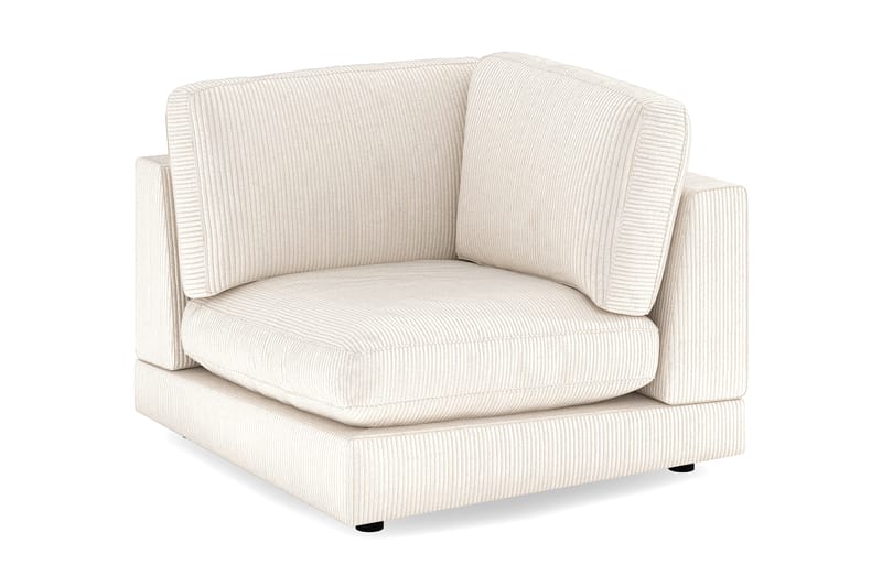 Arken 1-sits Hörnmodul i Manchester - Beige - Möbler - Soffa - Modulsoffor - Hörnmodul