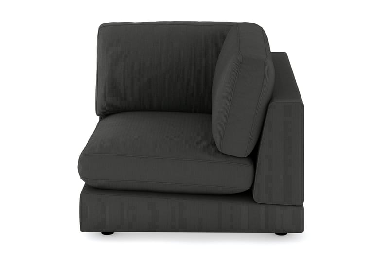 Arken 1-sits Hörnmodul i Manchester - Mörkgrå - Möbler - Soffa - Modulsoffor - Hörnmodul